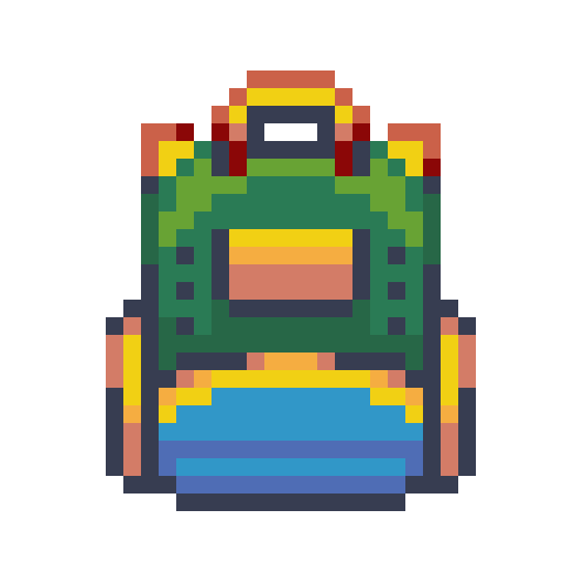 Green Backpack | Pixels Market
